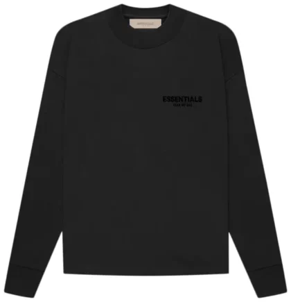 fear of god essentials ss22 long sleeve tee stretch limo