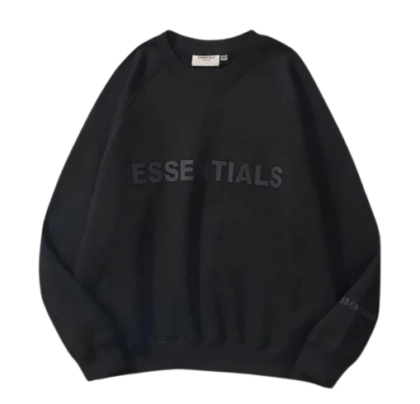 fear of god essentials ss20 sweater black